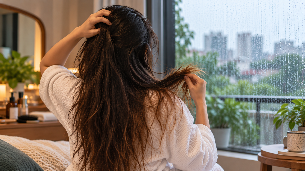 Monsoon Hair Care India: Oily Roots, Dry Ends?