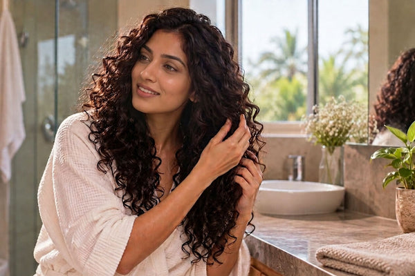 Best Hair Products for Curly Hair in Indian Humidity: A Nanoplastia-Backed Frizz Routine
