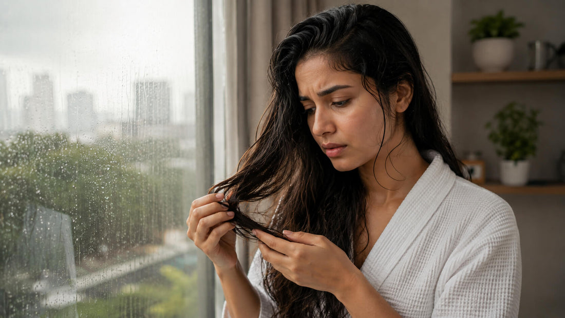 Monsoon Hair Care for Oily Scalp and Dry Ends in India: A Balanced Routine