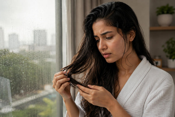 Monsoon Hair Care for Oily Scalp and Dry Ends in India: A Balanced Routine