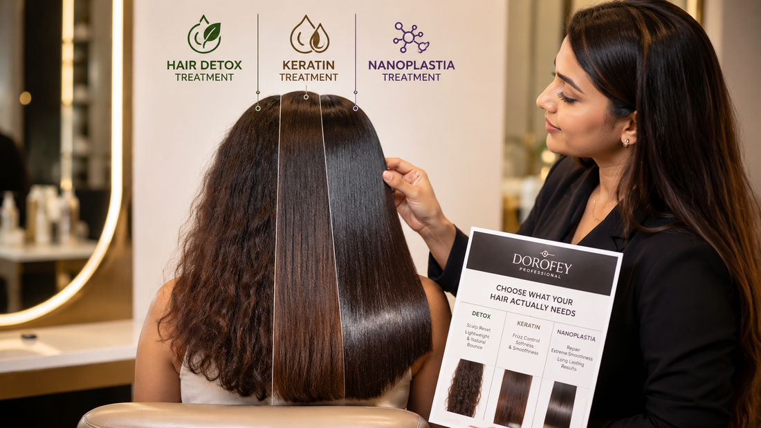Hair Detox Treatment vs. Keratin vs. Nanoplastia: Which Salon Service Does Your Hair Actually Need in 2026?
