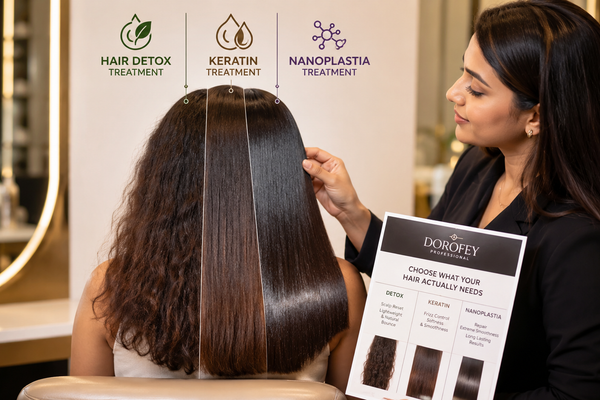 Hair Detox Treatment vs. Keratin vs. Nanoplastia: Which Salon Service Does Your Hair Actually Need in 2026?