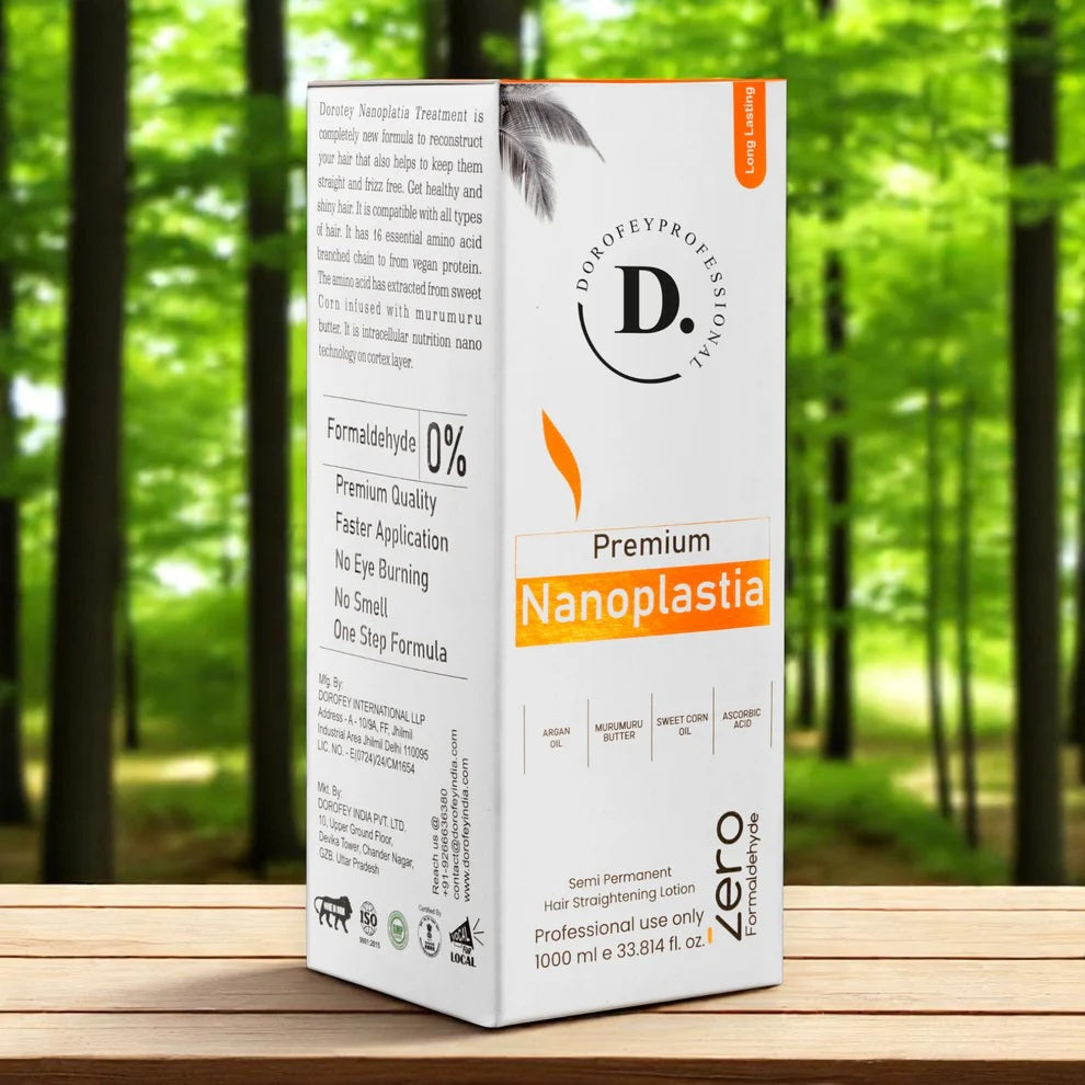 Dorofey Professional Nanoplastia Hair Treatment Kit (1000ml) for Salons in India