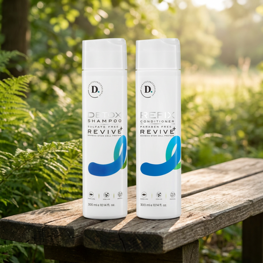 Revive+ Hair Duo – Detox Shampoo & Refix Conditioner Combo (300ml each)