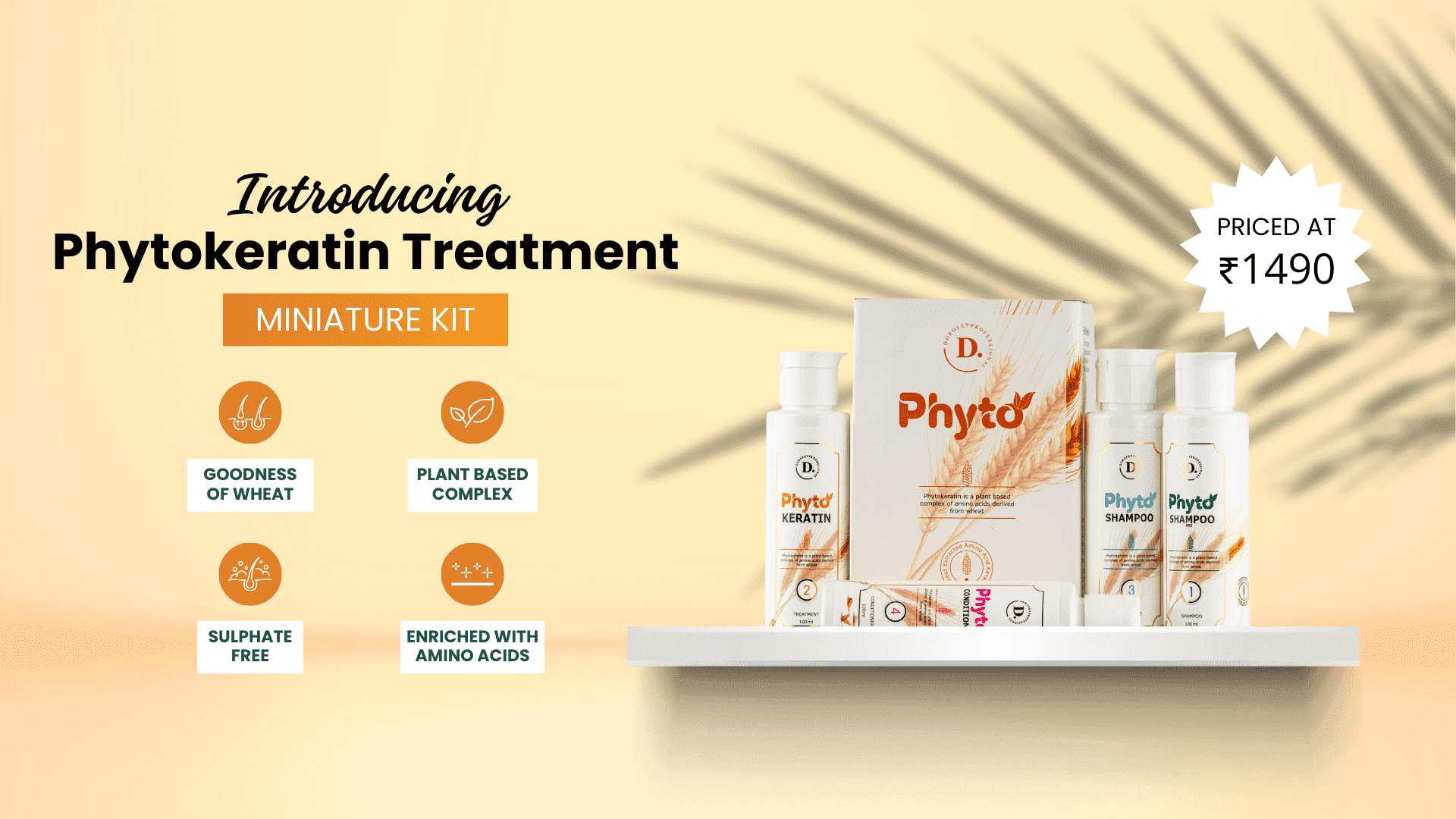 Dorofey Phytokeratin treatment Product Kit Web Banner